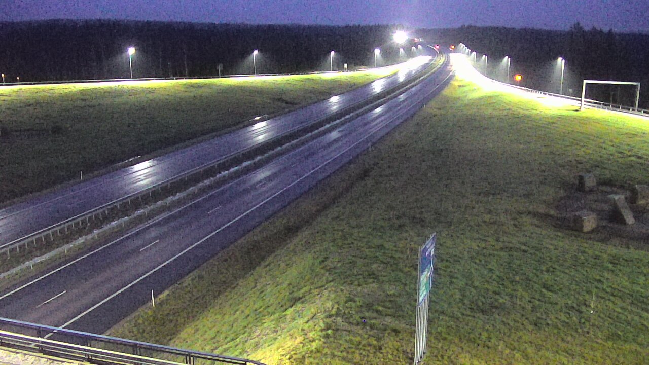 Weather Camera Image Väg 7 Vederlax, Virojoki, Virolahti, Kymenlaakso