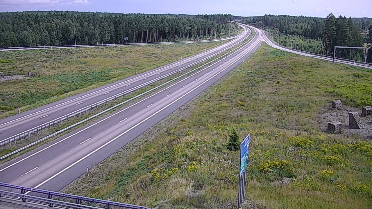 Weather Camera Image Väg 7 Vederlax, Virojoki, Virolahti, Kymenlaakso