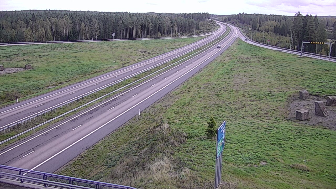 Weather Camera Image Väg 7 Vederlax, Virojoki, Virolahti, Kymenlaakso