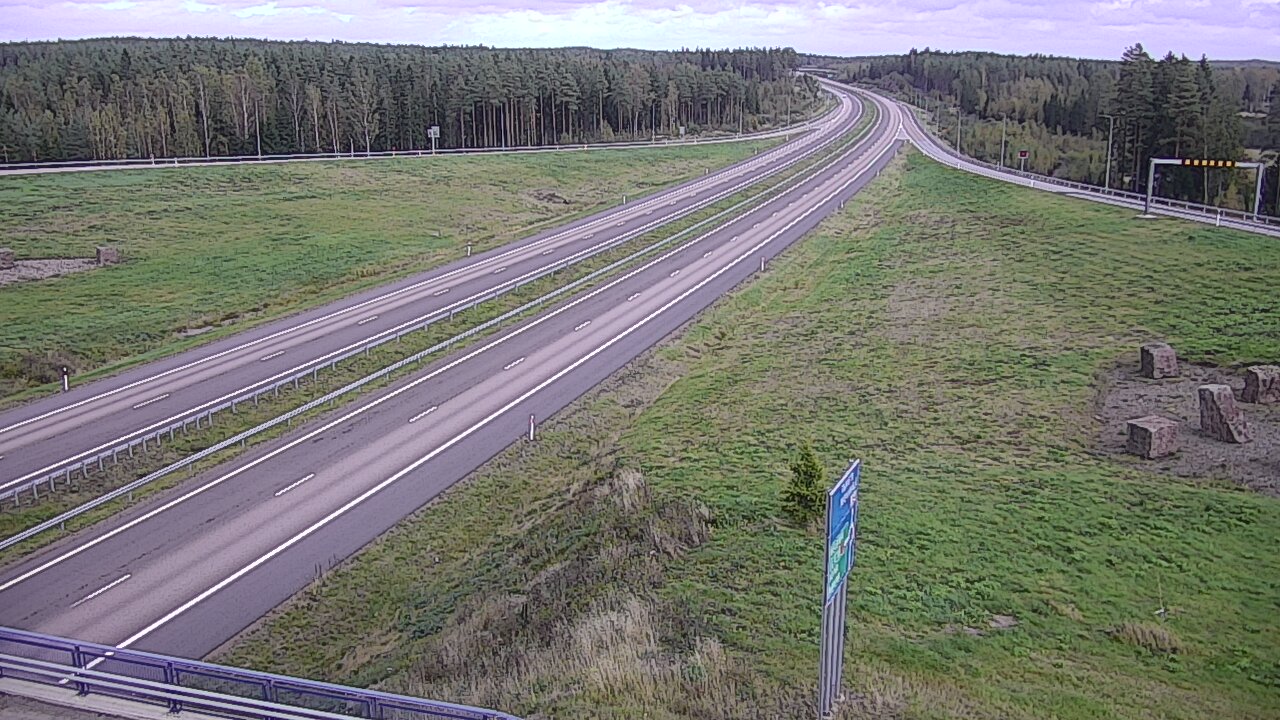 Weather Camera Image Väg 7 Vederlax, Virojoki, Virolahti, Kymenlaakso