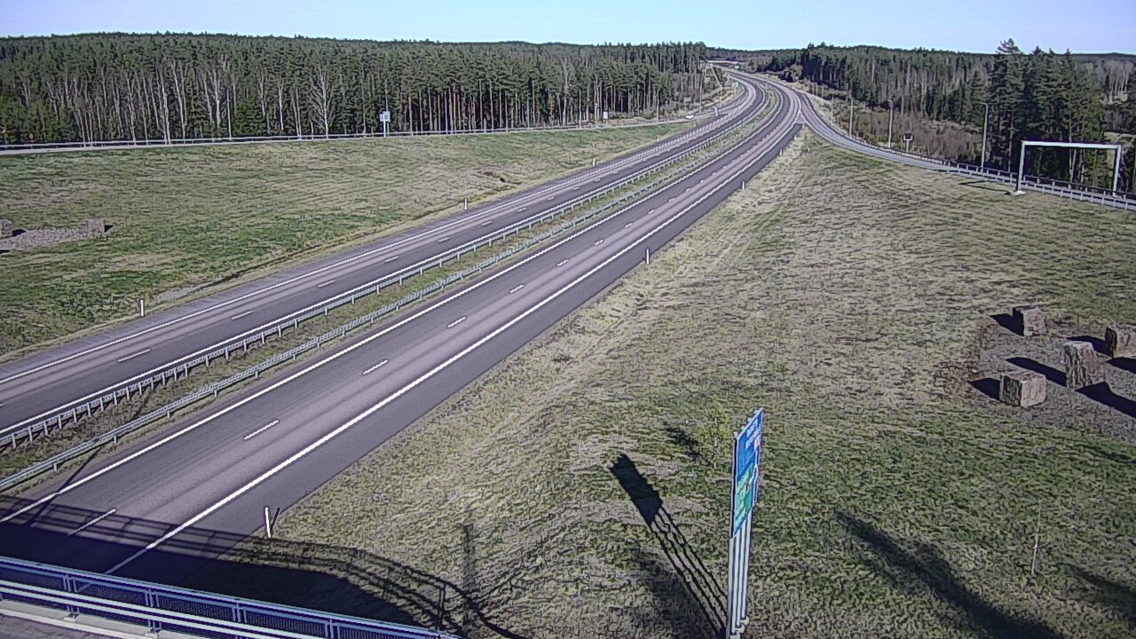 Weather Camera Image Väg 7 Vederlax, Virojoki, Virolahti, Kymenlaakso