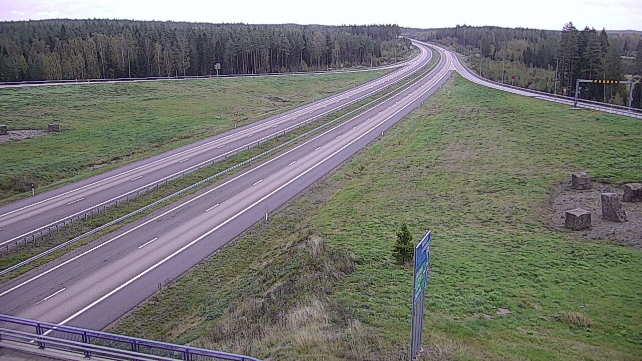 Weather Camera Image Väg 7 Vederlax, Virojoki, Virolahti, Kymenlaakso