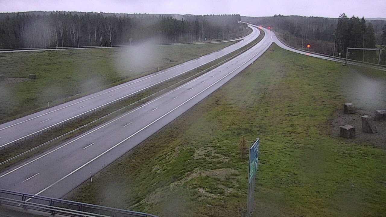 Weather Camera Image Väg 7 Vederlax, Virojoki, Virolahti, Kymenlaakso