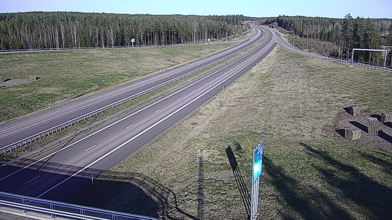 Weather Camera Image Väg 7 Vederlax, Virojoki, Virolahti, Kymenlaakso