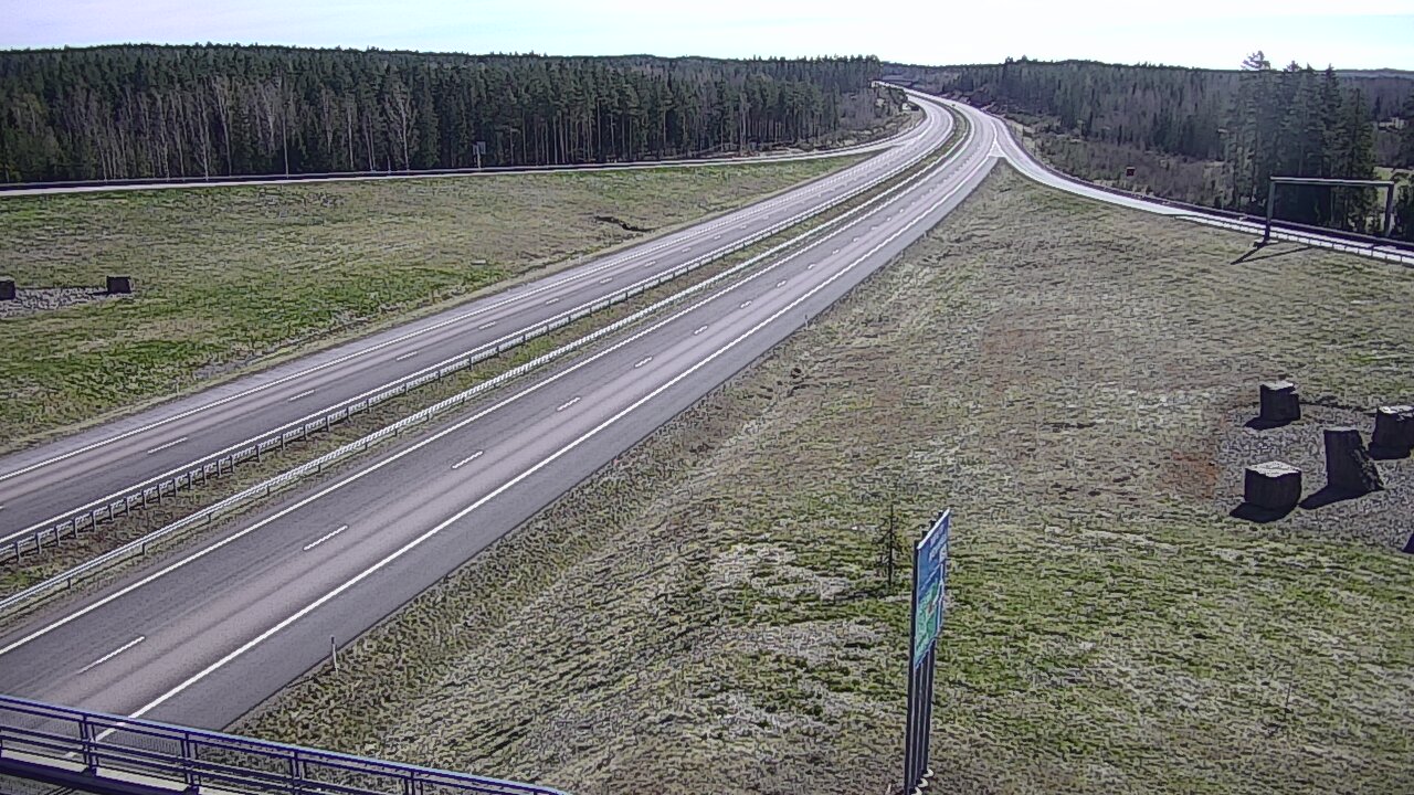 Weather Camera Image Väg 7 Vederlax, Virojoki, Virolahti, Kymenlaakso