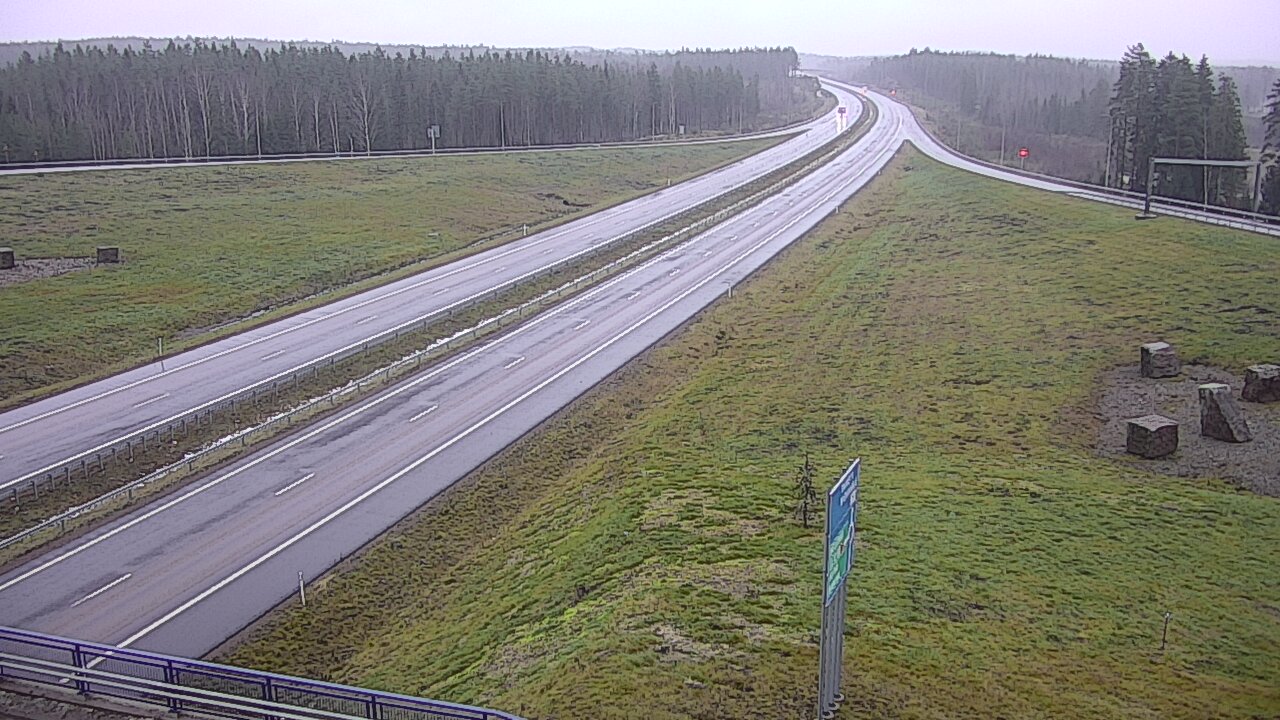 Weather Camera Image Väg 7 Vederlax, Virojoki, Virolahti, Kymenlaakso