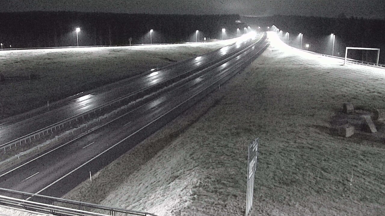 Weather Camera Image Väg 7 Vederlax, Virojoki, Virolahti, Kymenlaakso