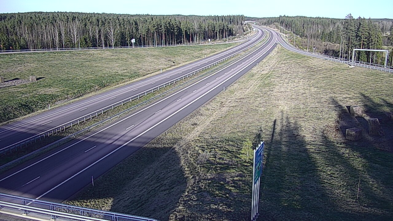 Weather Camera Image Väg 7 Vederlax, Virojoki, Virolahti, Kymenlaakso