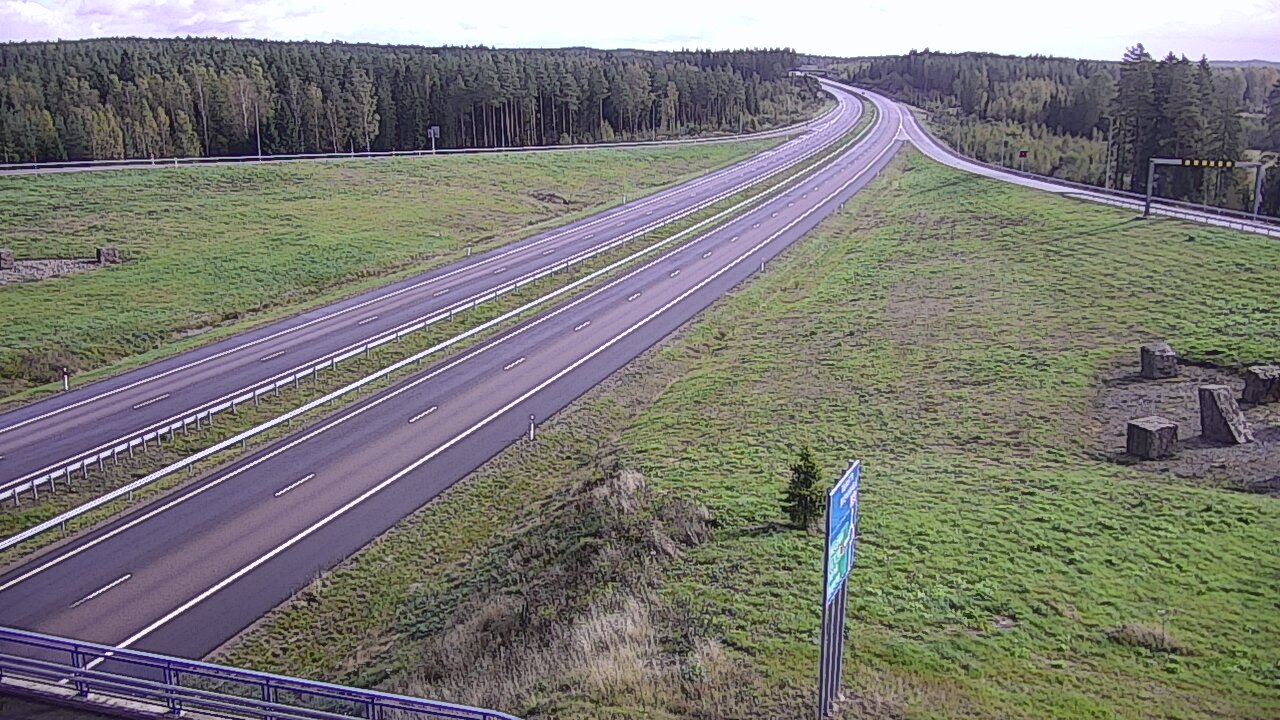 Weather Camera Image Väg 7 Vederlax, Virojoki, Virolahti, Kymenlaakso