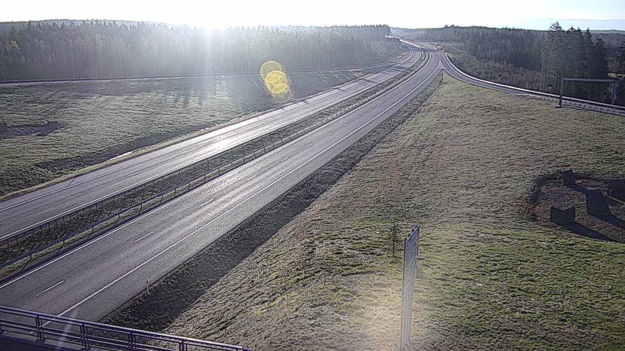 Weather Camera Image Väg 7 Vederlax, Virojoki, Virolahti, Kymenlaakso