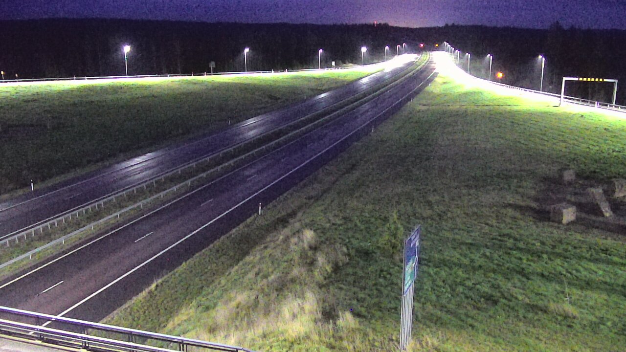 Weather Camera Image Väg 7 Vederlax, Virojoki, Virolahti, Kymenlaakso