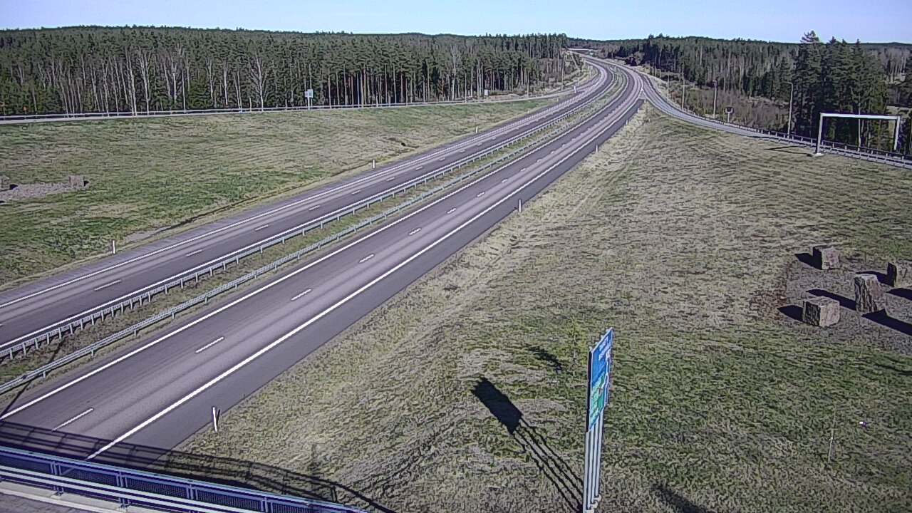 Weather Camera Image Väg 7 Vederlax, Virojoki, Virolahti, Kymenlaakso