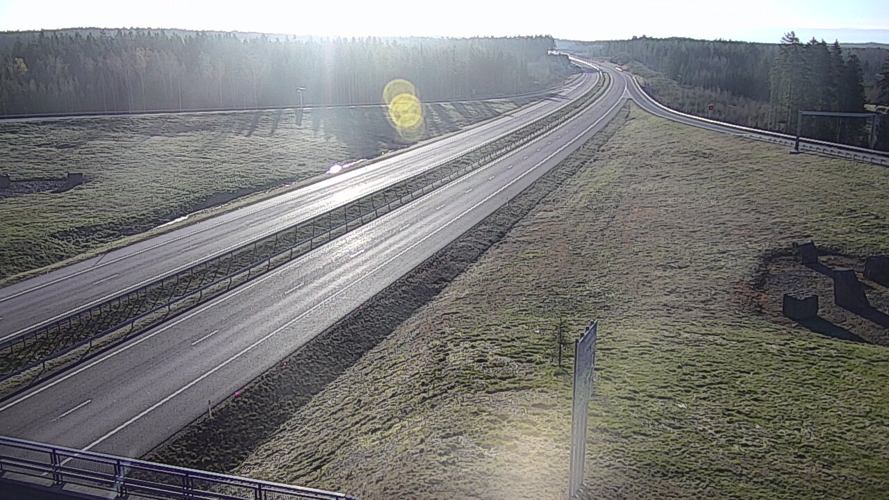 Weather Camera Image Väg 7 Vederlax, Virojoki, Virolahti, Kymenlaakso