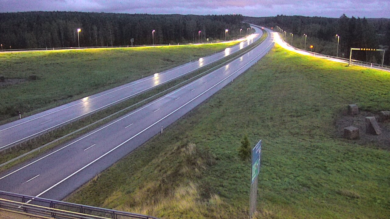Weather Camera Image Väg 7 Vederlax, Virojoki, Virolahti, Kymenlaakso
