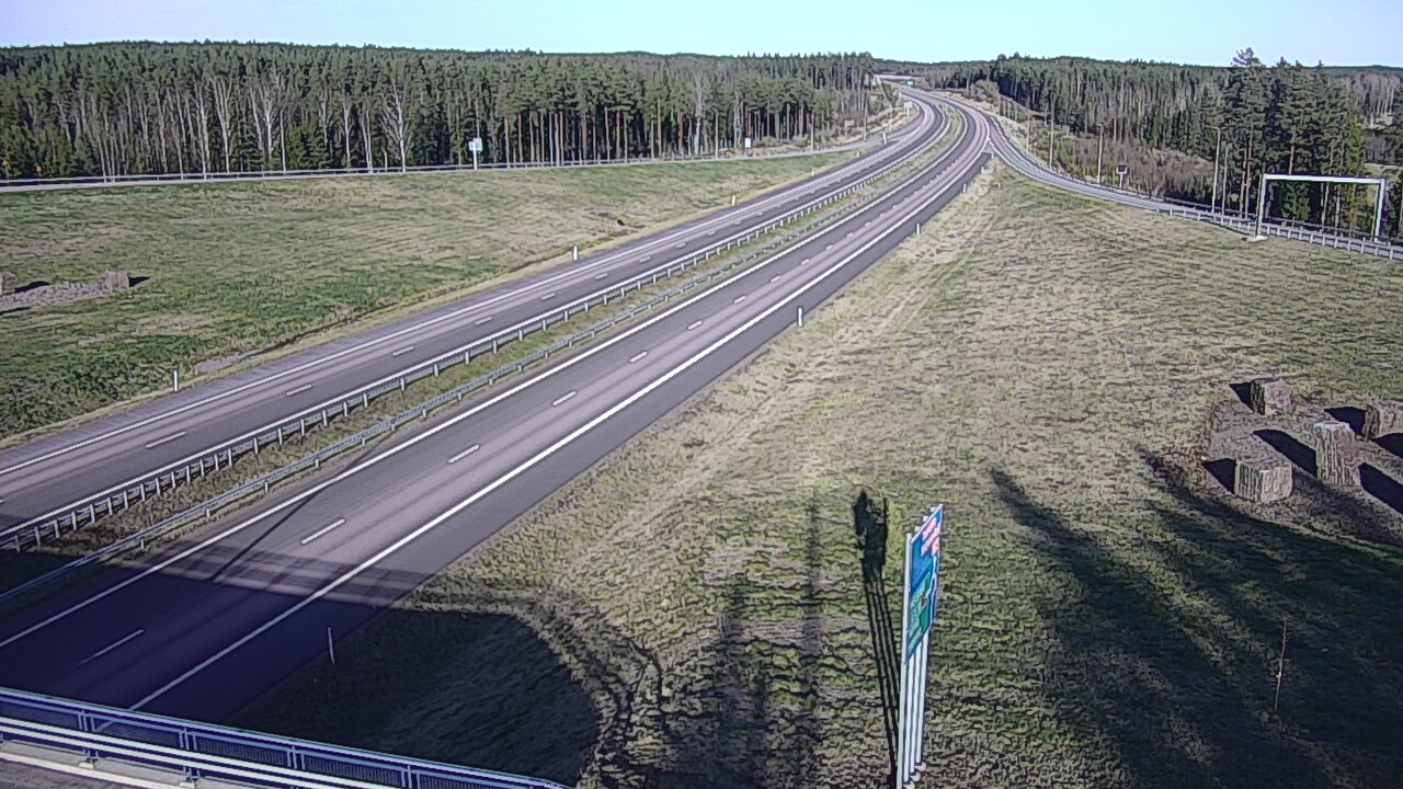 Weather Camera Image Väg 7 Vederlax, Virojoki, Virolahti, Kymenlaakso