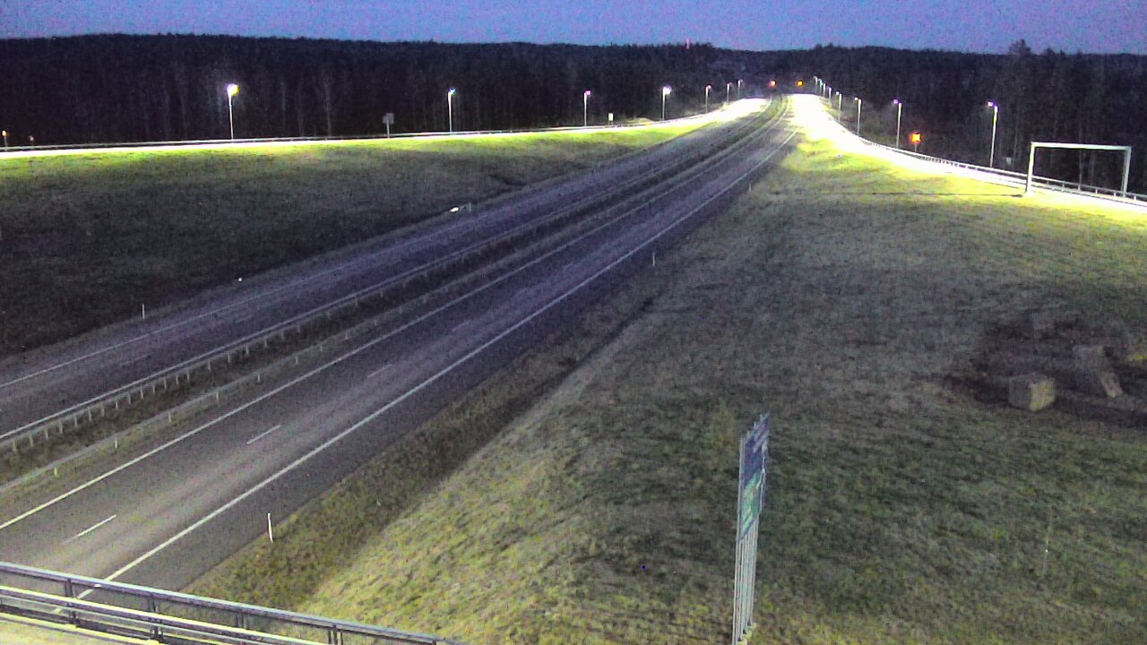 Weather Camera Image Väg 7 Vederlax, Virojoki, Virolahti, Kymenlaakso