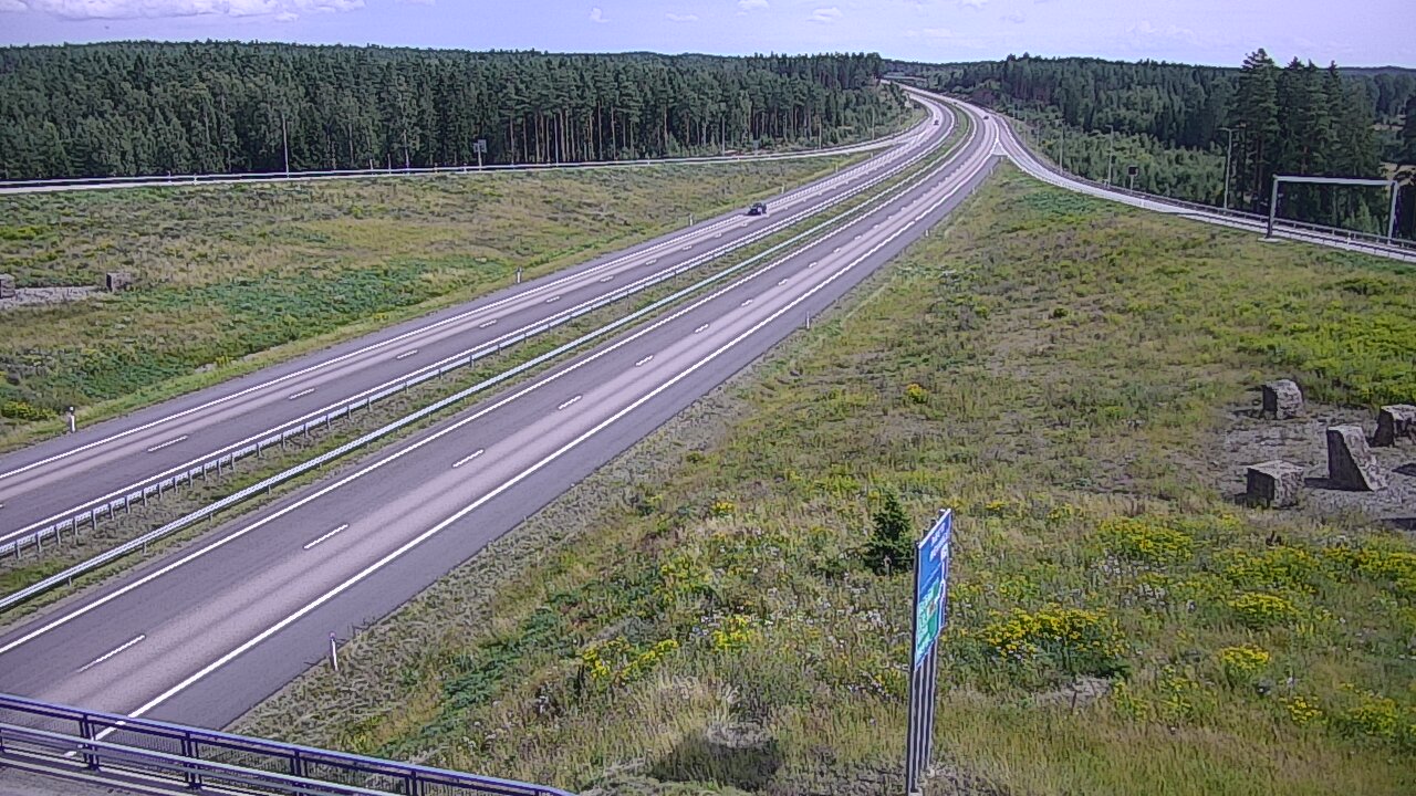 Weather Camera Image Väg 7 Vederlax, Virojoki, Virolahti, Kymenlaakso