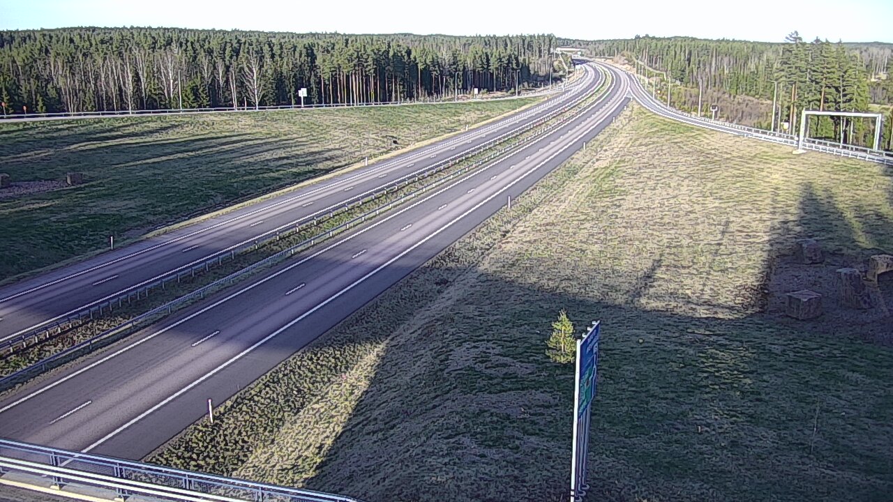Weather Camera Image Väg 7 Vederlax, Virojoki, Virolahti, Kymenlaakso