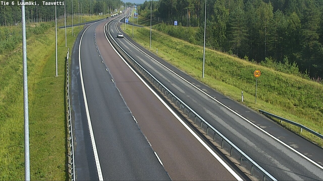 Kelikamerat Kuva Tie 6 Luumäki, Taavetti, Luumäki, Etelä-Karjala
