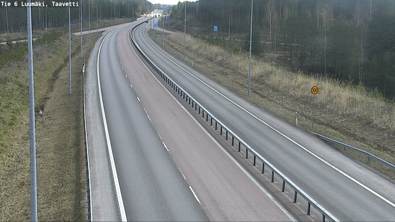 Weather Camera Image Road 6 Luumäki, Taavetti, Luumäki, Etelä-Karjala