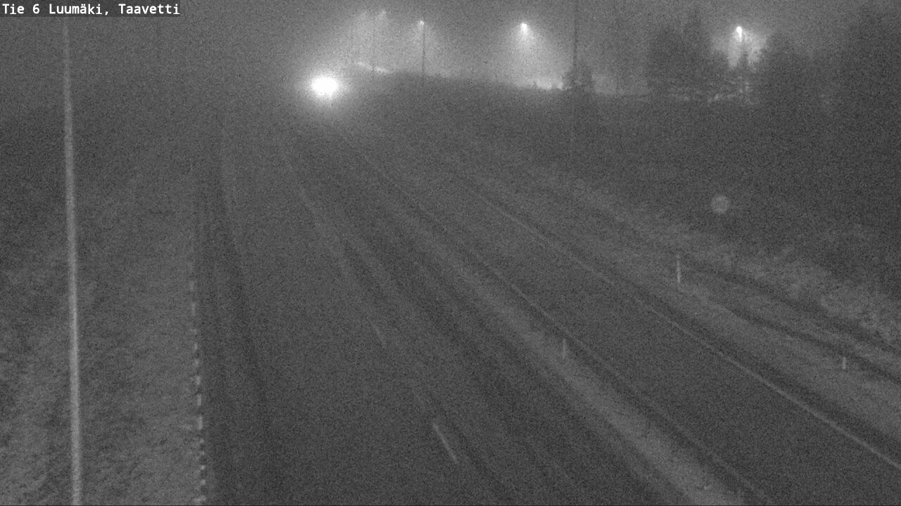 Weather Camera Image Väg 6 Luumäki, Taavetti, Luumäki, Etelä-Karjala