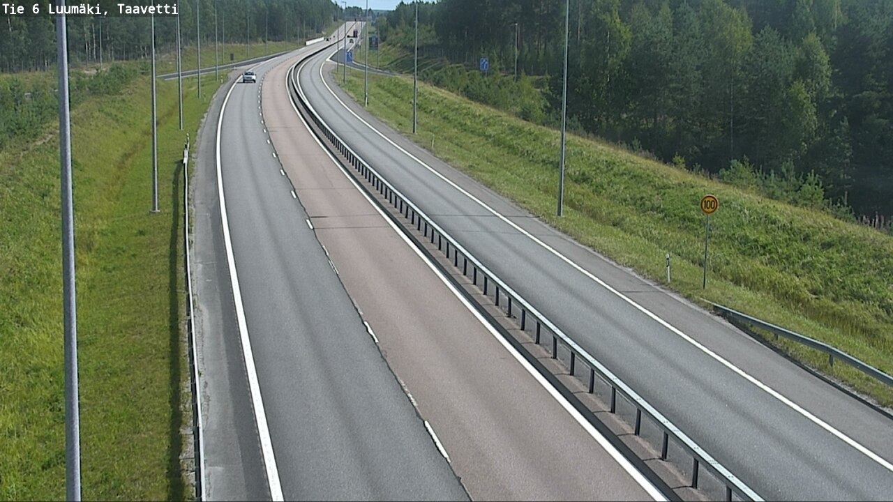 Kelikamerat Kuva Tie 6 Luumäki, Taavetti, Luumäki, Etelä-Karjala