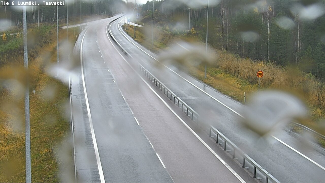 Weather Camera Image Road 6 Luumäki, Taavetti, Luumäki, Etelä-Karjala