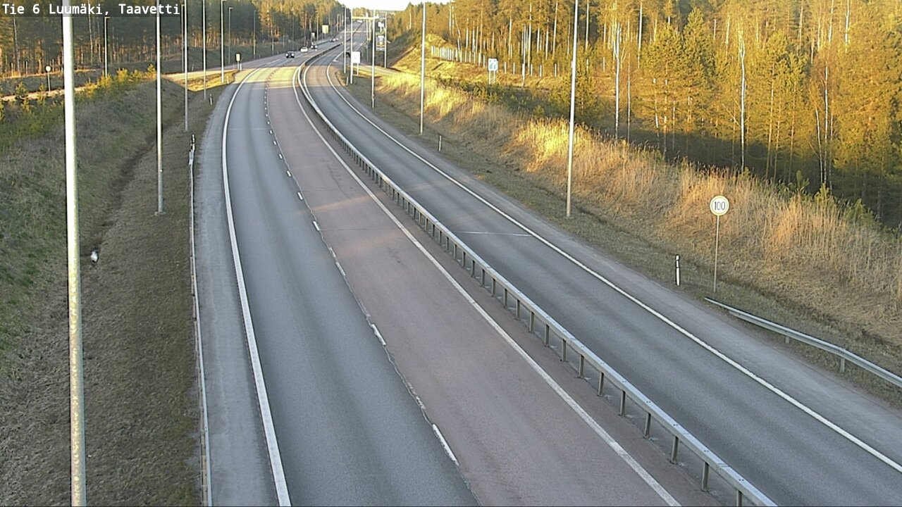 Weather Camera Image Road 6 Luumäki, Taavetti, Luumäki, Etelä-Karjala