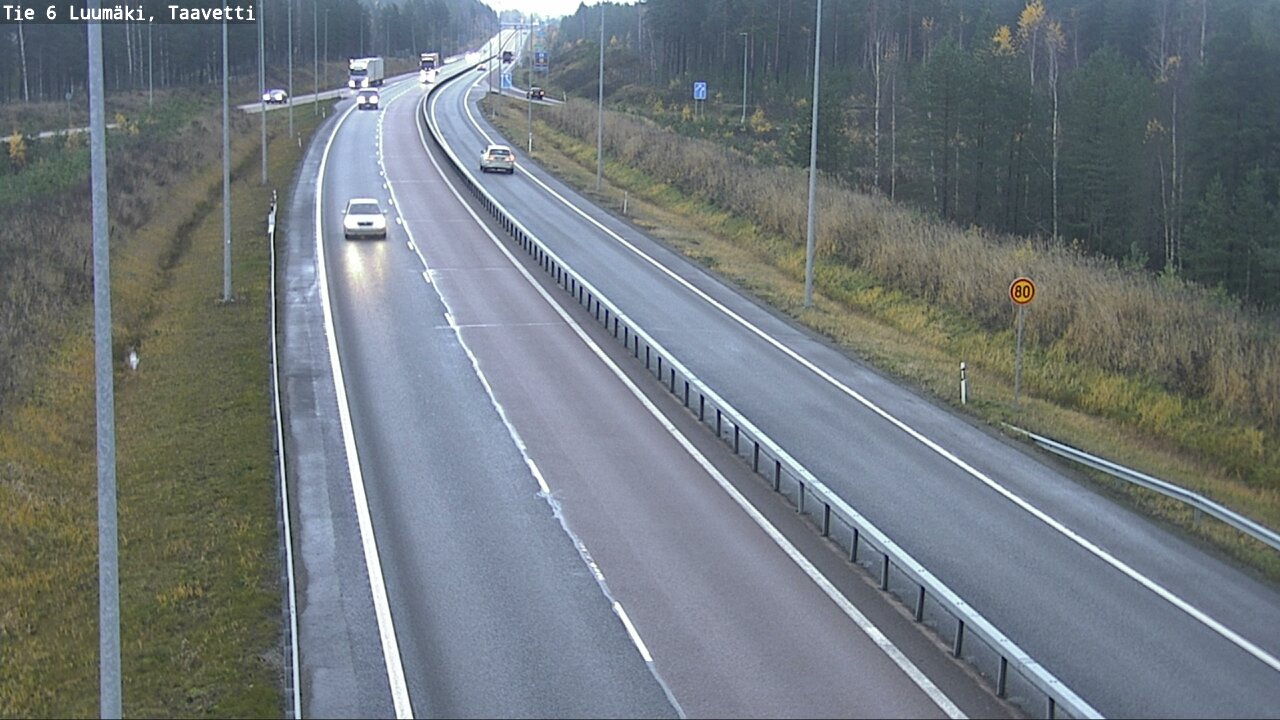 Kelikamerat Kuva Tie 6 Luumäki, Taavetti, Luumäki, Etelä-Karjala