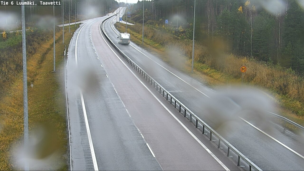 Weather Camera Image Väg 6 Luumäki, Taavetti, Luumäki, Etelä-Karjala