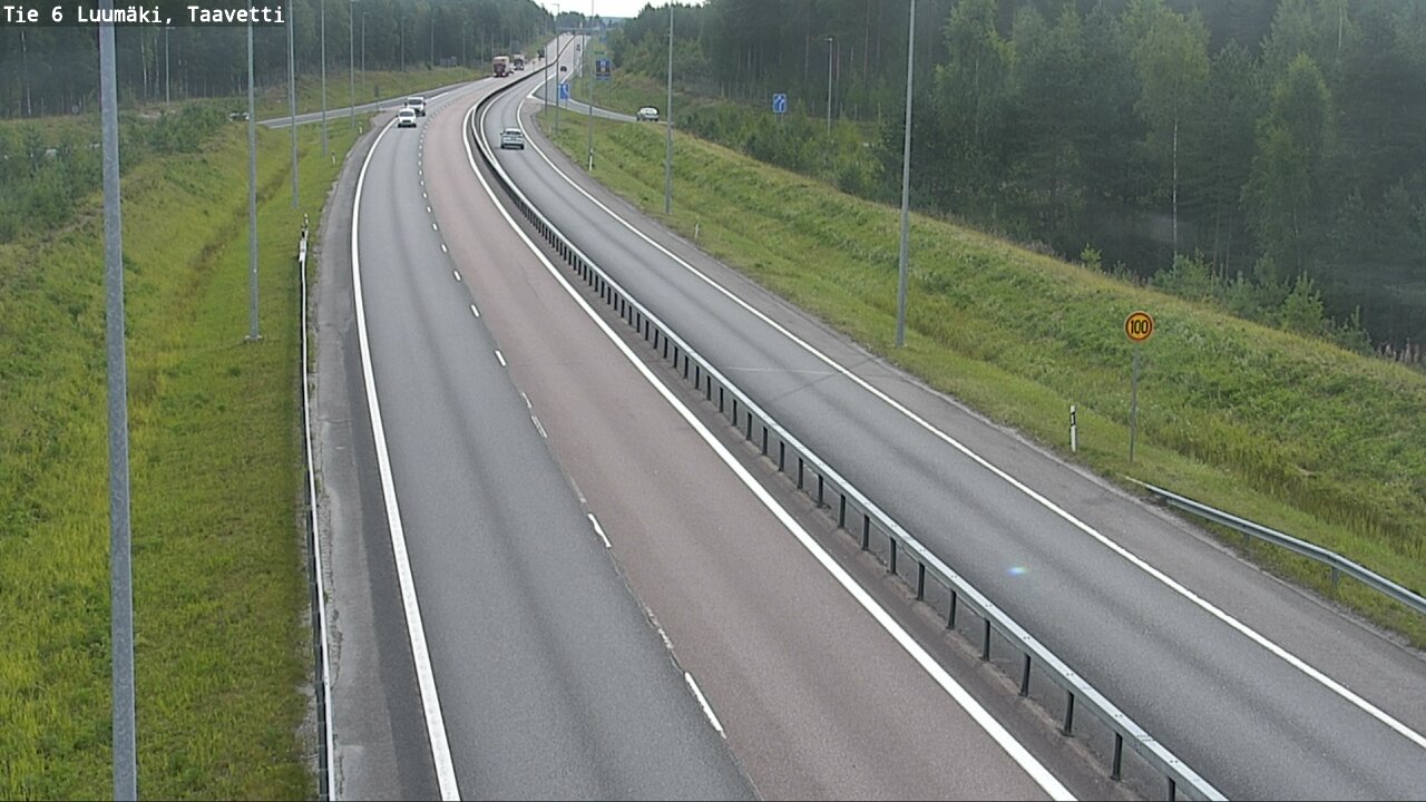Kelikamerat Kuva Tie 6 Luumäki, Taavetti, Luumäki, Etelä-Karjala