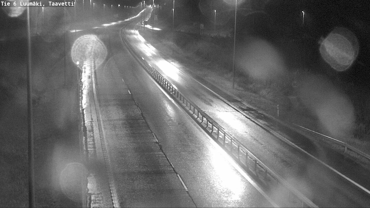 Weather Camera Image Road 6 Luumäki, Taavetti, Luumäki, Etelä-Karjala