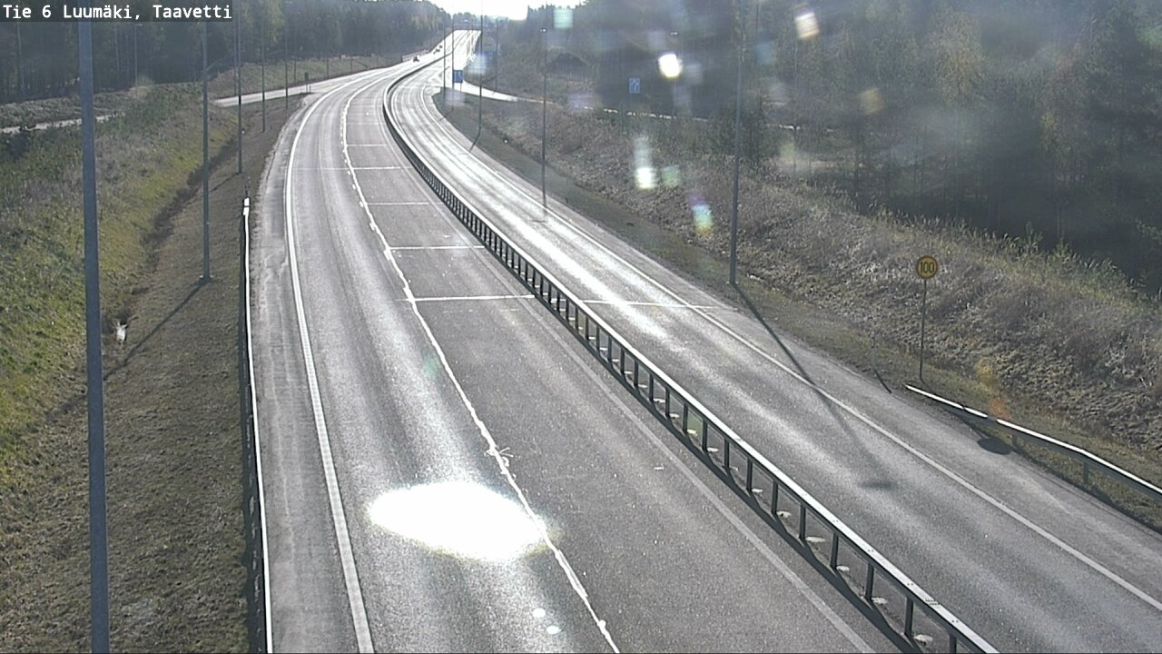 Weather Camera Image Road 6 Luumäki, Taavetti, Luumäki, Etelä-Karjala