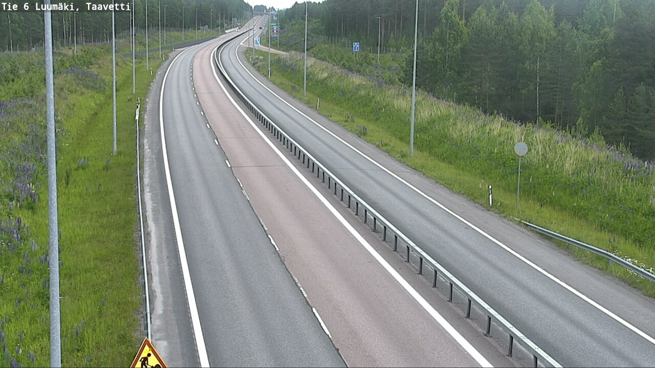 Kelikamerat Kuva Tie 6 Luumäki, Taavetti, Luumäki, Etelä-Karjala
