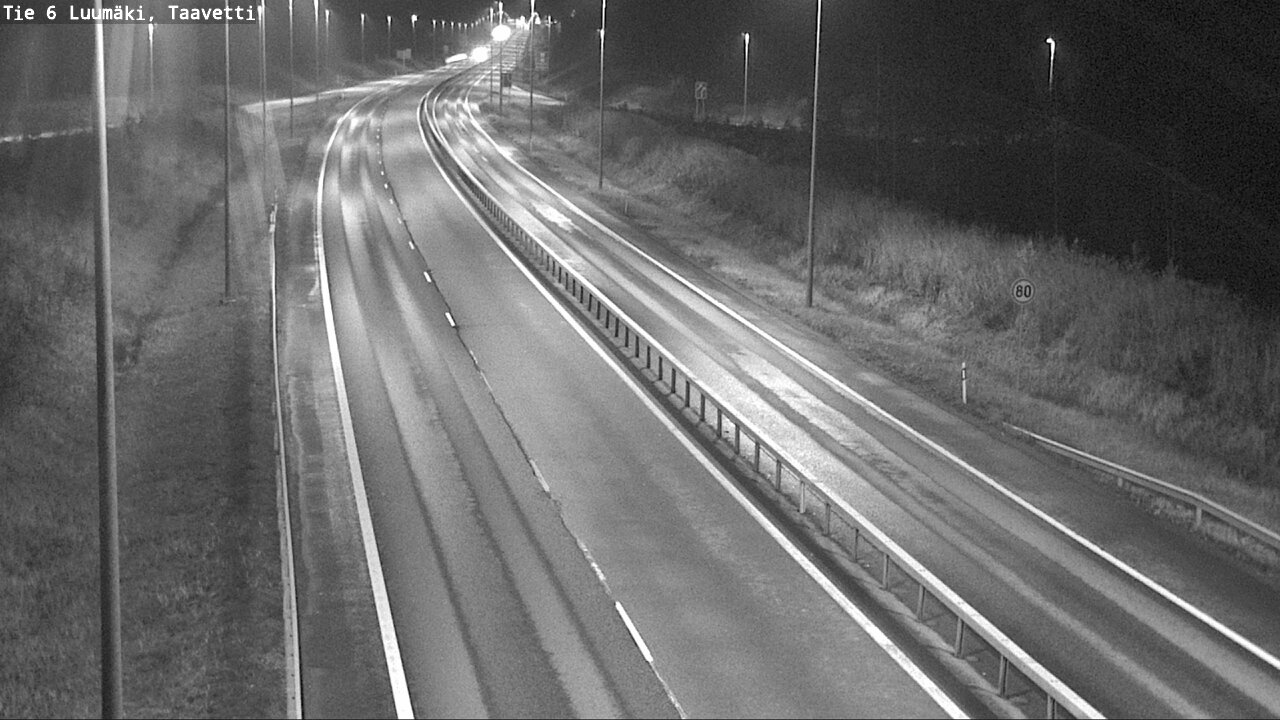 Weather Camera Image Road 6 Luumäki, Taavetti, Luumäki, Etelä-Karjala