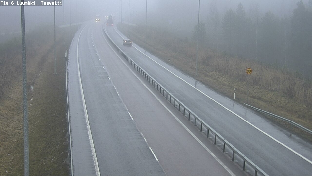 Weather Camera Image Road 6 Luumäki, Taavetti, Luumäki, Etelä-Karjala