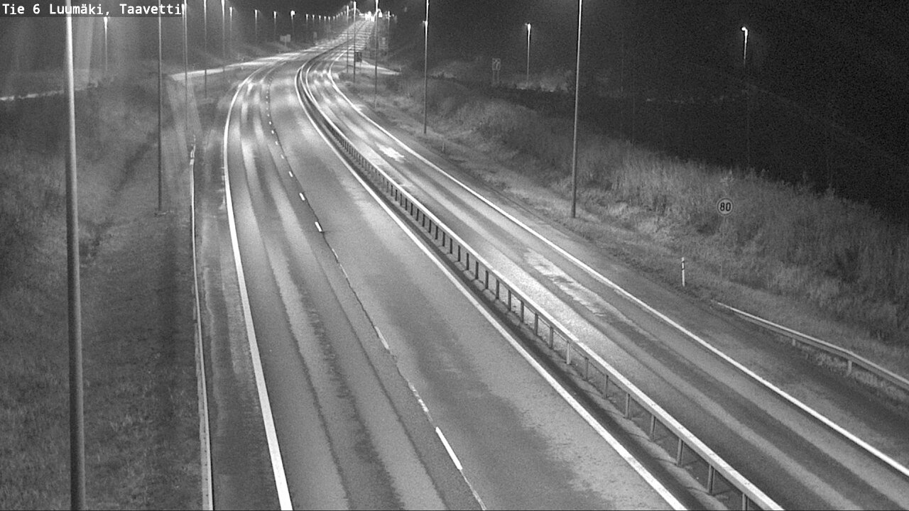 Weather Camera Image Road 6 Luumäki, Taavetti, Luumäki, Etelä-Karjala