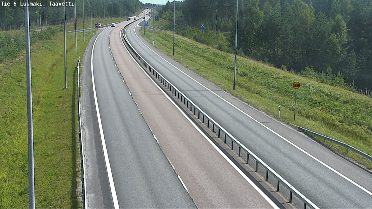 Kelikamerat Kuva Tie 6 Luumäki, Taavetti, Luumäki, Etelä-Karjala