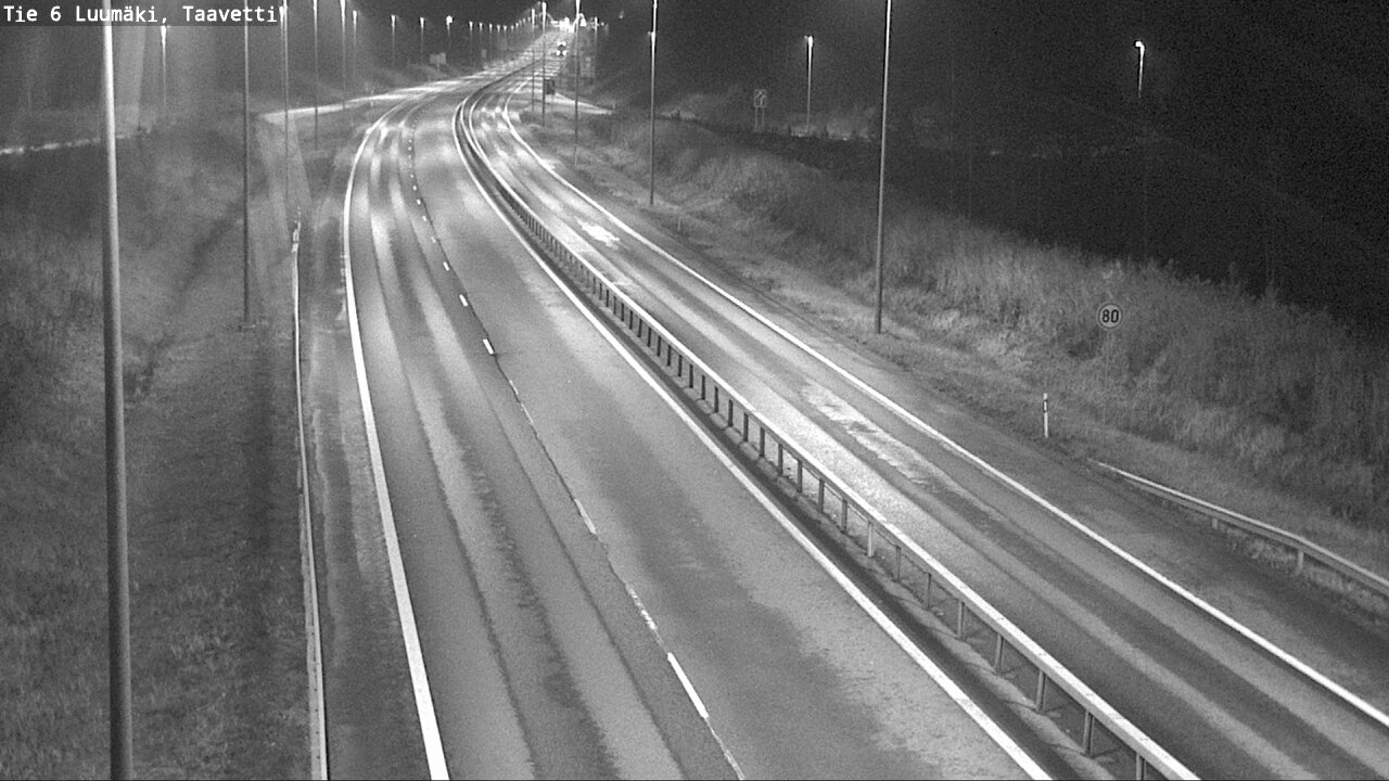 Weather Camera Image Road 6 Luumäki, Taavetti, Luumäki, Etelä-Karjala