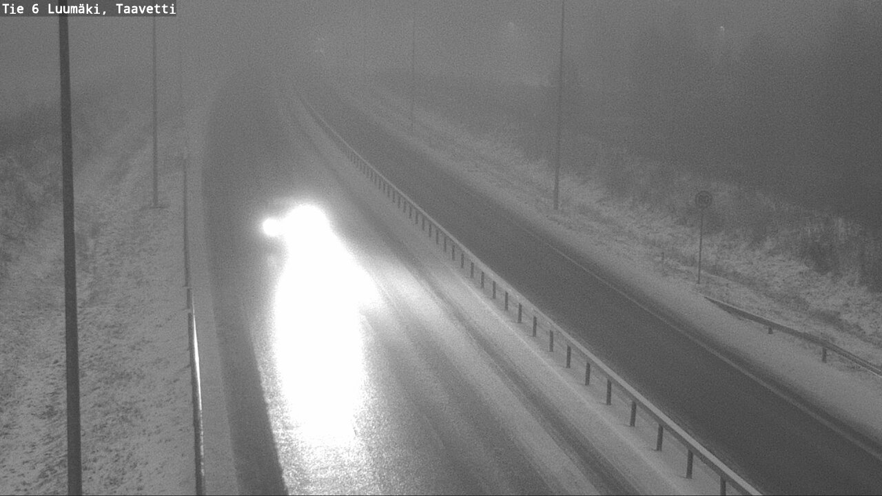 Weather Camera Image Väg 6 Luumäki, Taavetti, Luumäki, Etelä-Karjala