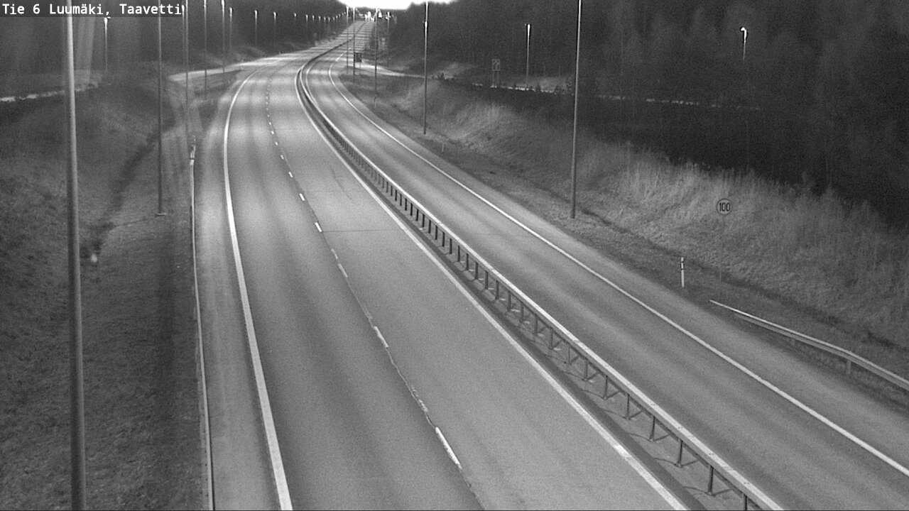 Weather Camera Image Road 6 Luumäki, Taavetti, Luumäki, Etelä-Karjala