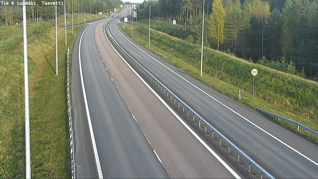 Weather Camera Image Road 6 Luumäki, Taavetti, Luumäki, Etelä-Karjala