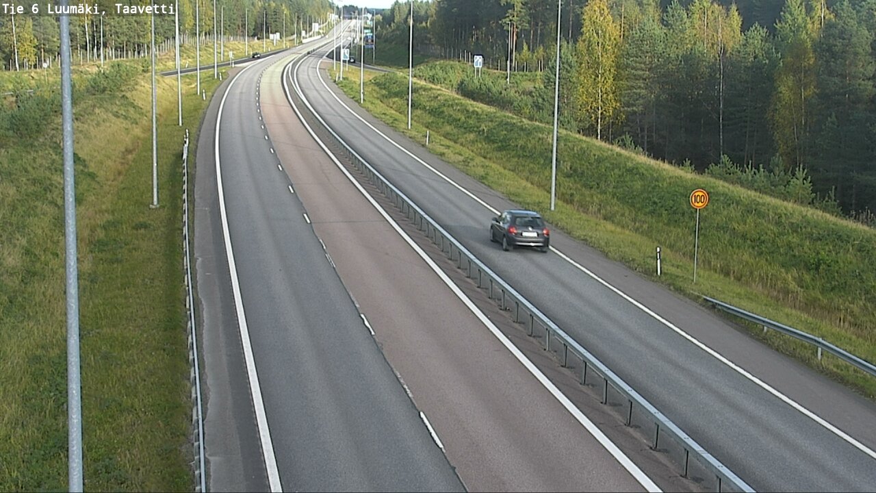 Weather Camera Image Road 6 Luumäki, Taavetti, Luumäki, Etelä-Karjala
