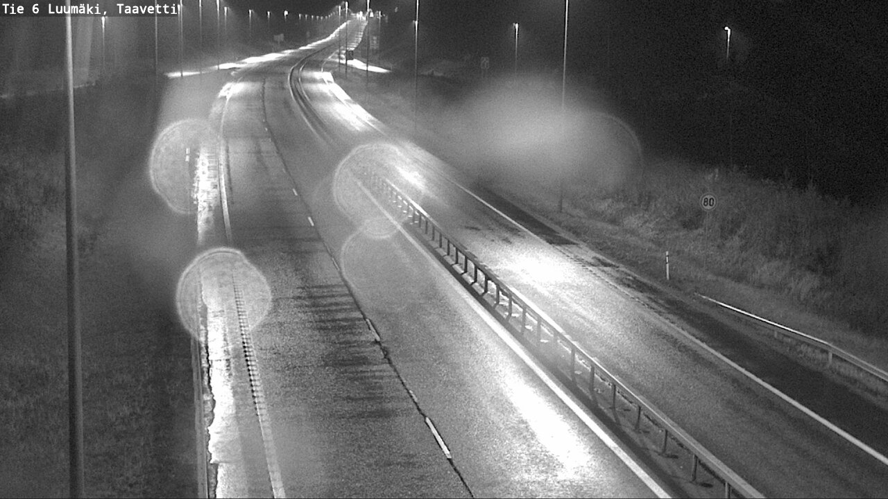Weather Camera Image Road 6 Luumäki, Taavetti, Luumäki, Etelä-Karjala