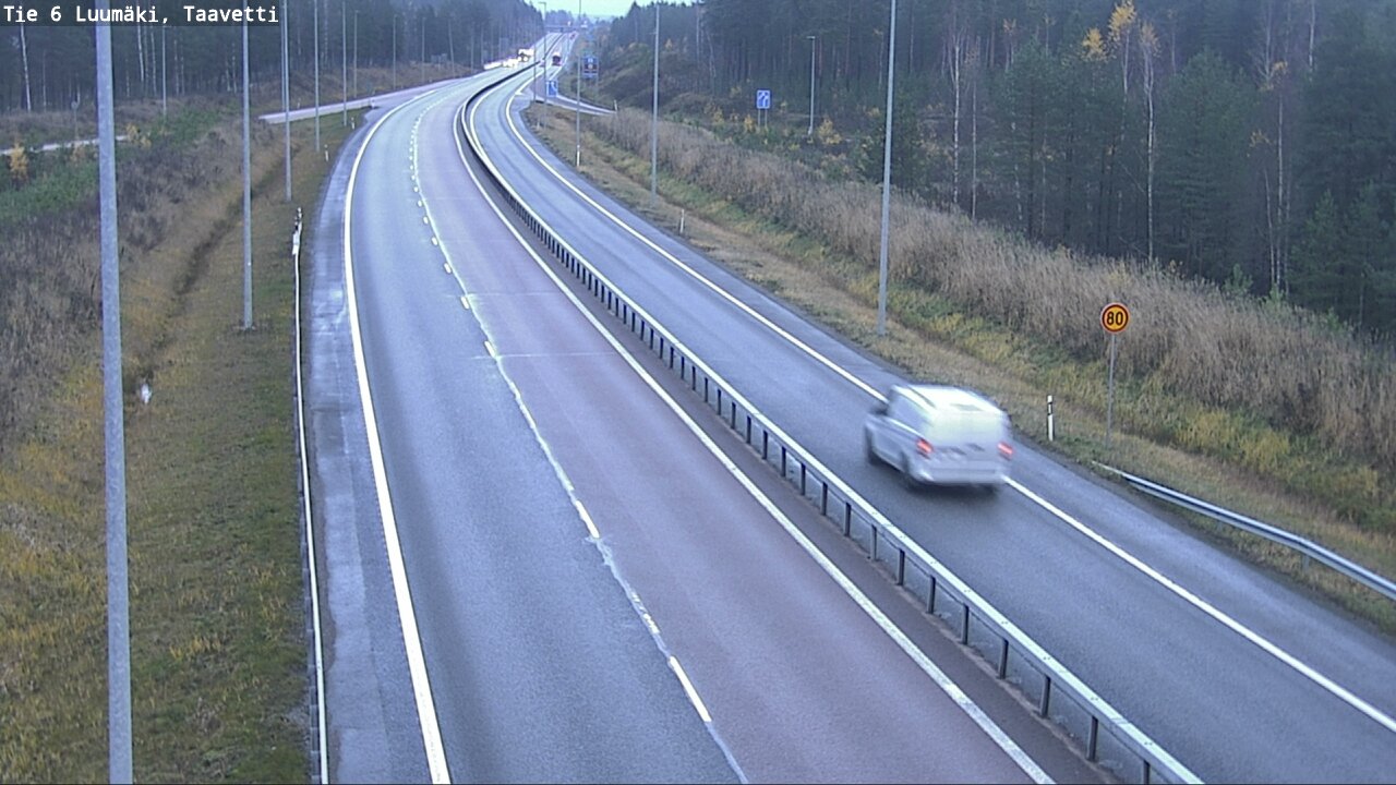 Kelikamerat Kuva Tie 6 Luumäki, Taavetti, Luumäki, Etelä-Karjala