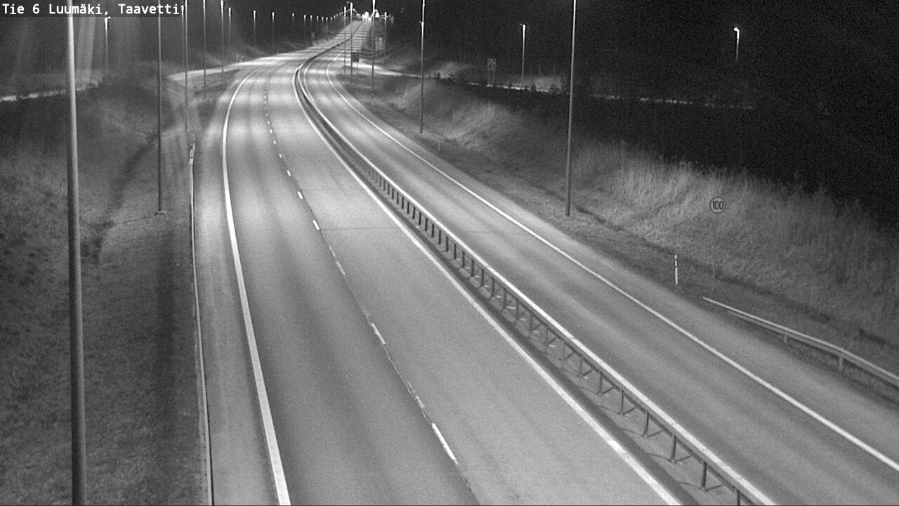 Weather Camera Image Road 6 Luumäki, Taavetti, Luumäki, Etelä-Karjala