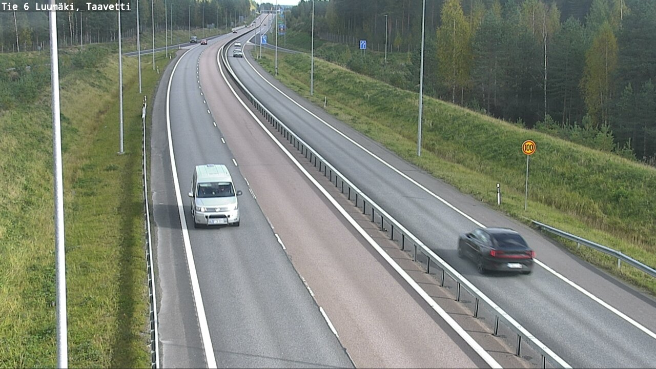 Weather Camera Image Road 6 Luumäki, Taavetti, Luumäki, Etelä-Karjala