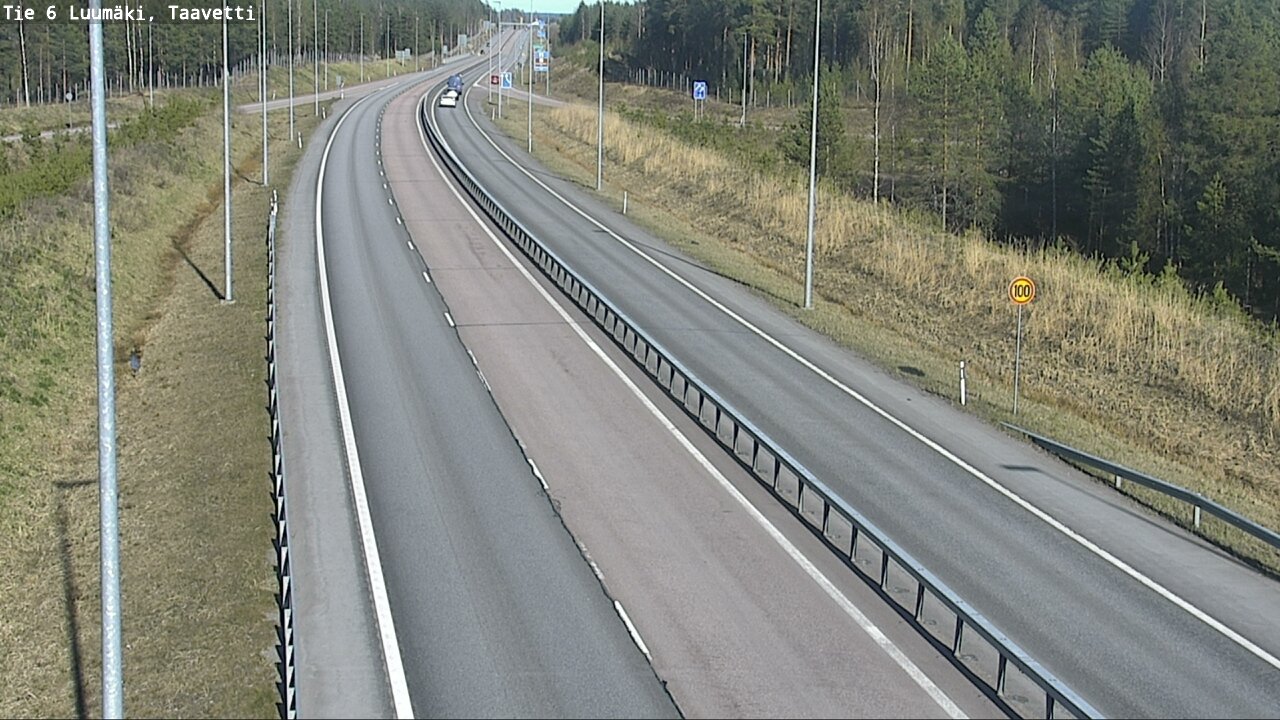 Weather Camera Image Road 6 Luumäki, Taavetti, Luumäki, Etelä-Karjala