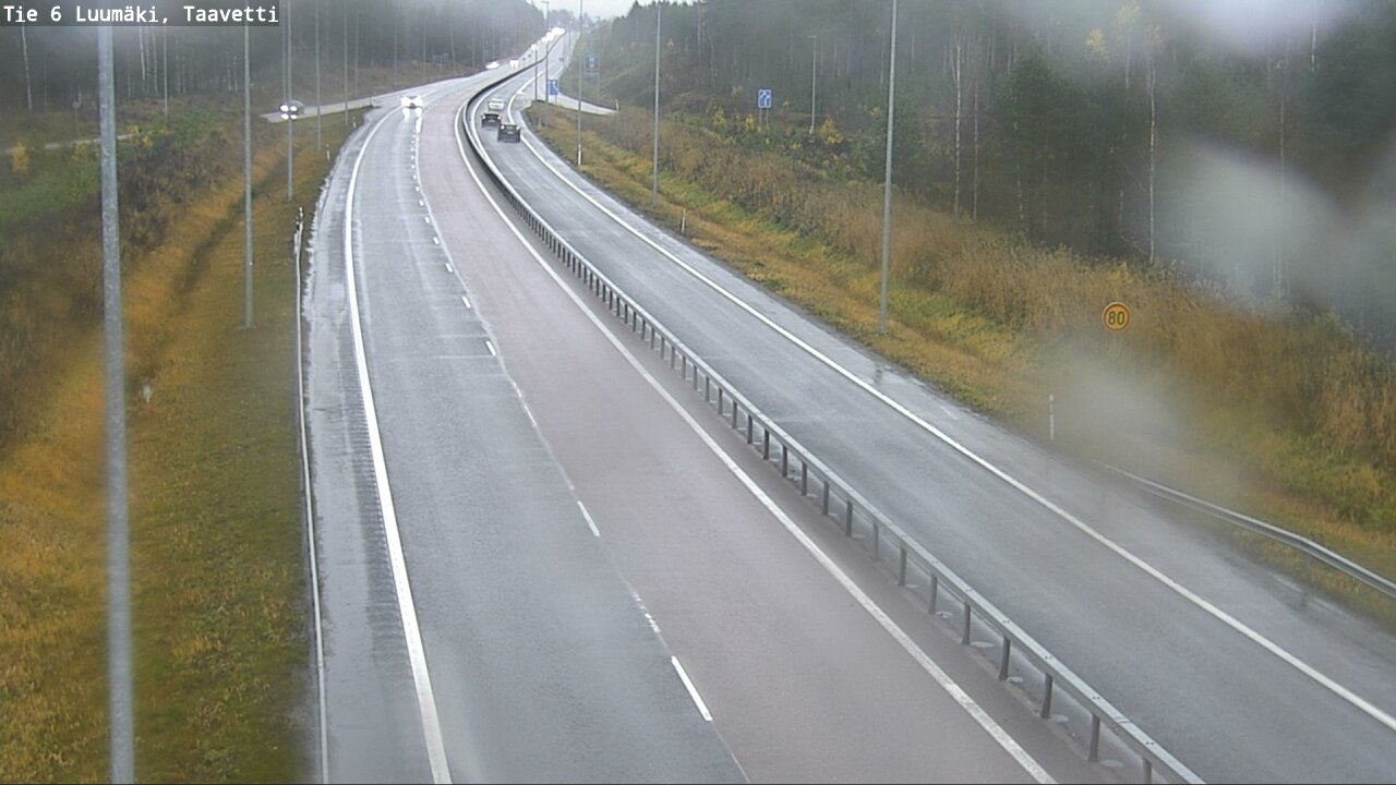 Weather Camera Image Väg 6 Luumäki, Taavetti, Luumäki, Etelä-Karjala