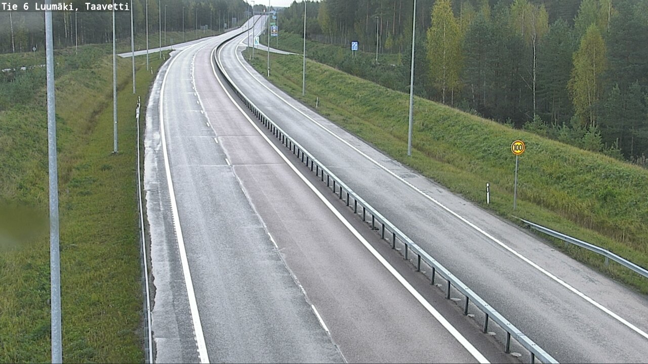 Weather Camera Image Väg 6 Luumäki, Taavetti, Luumäki, Etelä-Karjala